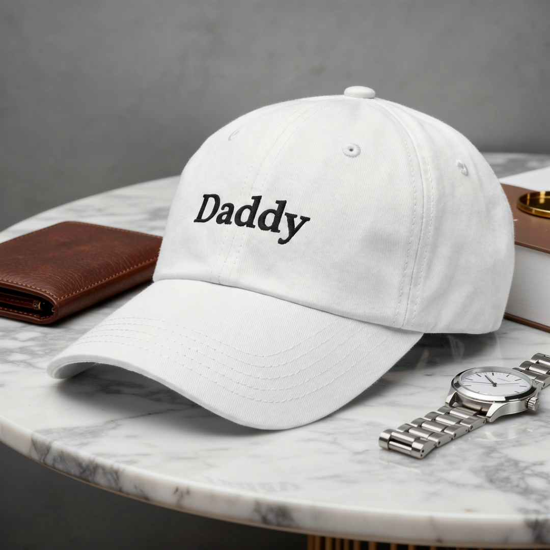 Daddy - Embroidered Cotton Cap