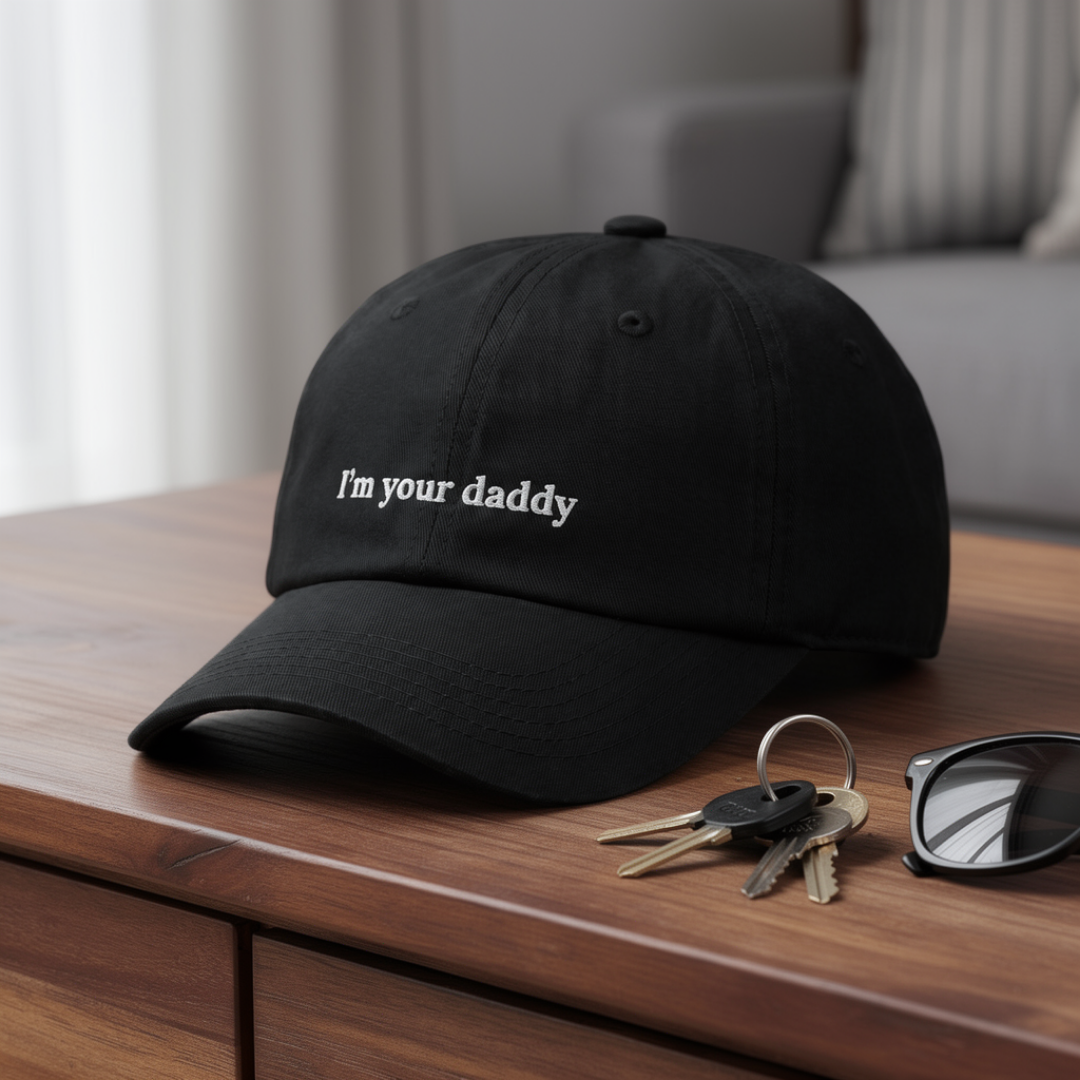 I'm Your Daddy - Embroidered Cotton Cap
