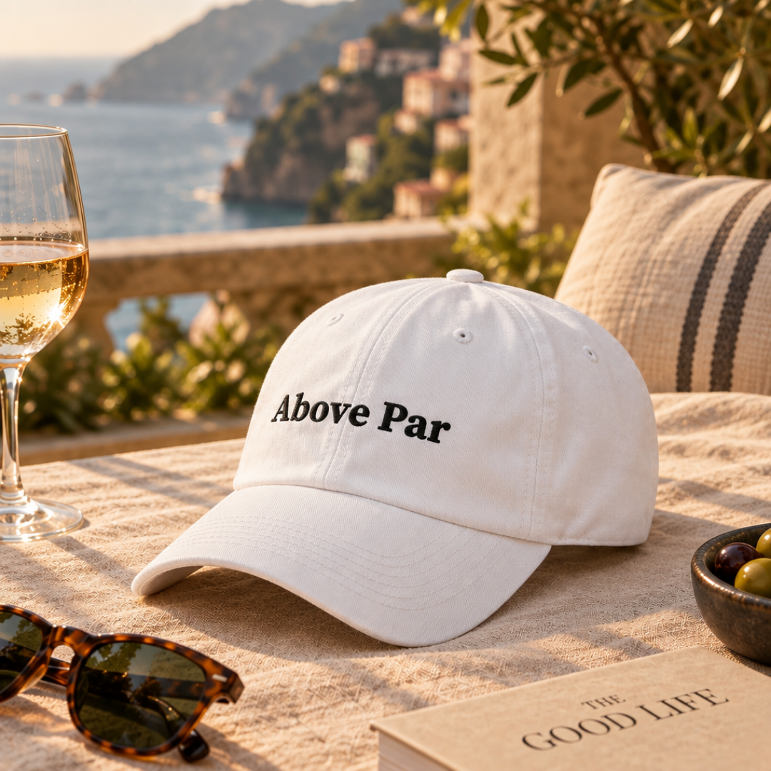 Above Par - Embroidered Cotton Cap