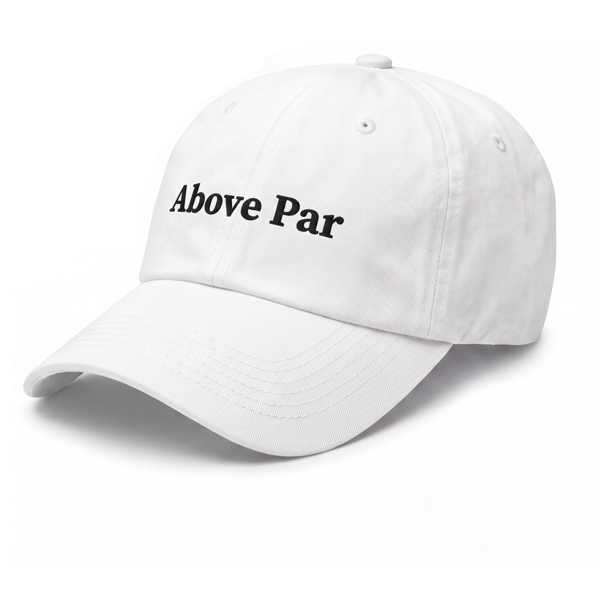 Above Par - Embroidered Cotton Cap